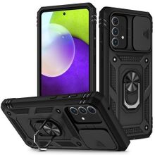 Buy For Samsung Galaxy A52 Sliding Camera Cover Design Protective Case With 360 Degree Rot in Egypt