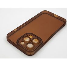 Buy Slim Silicone IPhone 13 Pro Max Case Ultimate Protection - Brown in Egypt