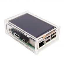 Buy Acrylic Case For Raspberry Pi 3 / Pi 2 Model B 3.5 Inch LCD in Egypt