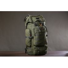 Buy 80L Large Travel Bag Canvas Backpack Bags Camping Hiking Safari Tactical Safari Men Outdoor in Egypt