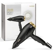 Buy Babyliss Hair Dryer Power Pro 2000- 2000 Watts, Black/Gold - 6704E in Egypt