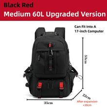 اشتري Fashion Men's Traveling Backpack 50-80L Large Capacity Business Backpack For Men 17 Inch Laptop Bags F BAA في مصر