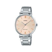 اشتري Casio Ladies Analog Stainless Steel Dress Watch في مصر