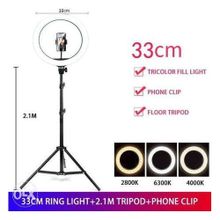 Buy Ring Light 33 Cm With Tripod Stand 210 Cm  For Photography And  Makeup in Egypt