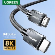 Buy Ugreen 8K HDMI 2.1 Certified Cable HighSpeed 4K 120Hz 48Gbps HDR 3M in Egypt