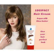 Buy Logipact Shea Butter &ِ Argan Oil Hair Cream - 120 Gm in Egypt