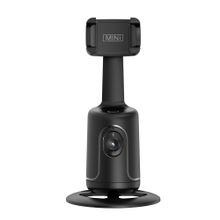 اشتري (Black)360° Rotation Auto Face Tracking Gimbal Stabilizer Desktop Handheld Gimbal Selfie Stick Tripod Phone Stand Holder For Smartphone IRO في مصر