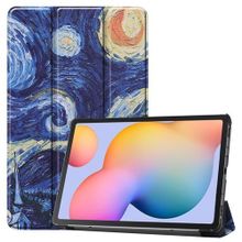 اشتري Tablet Case For Samsung Galaxy Tab S6 Lite Case PU Leather Hard Case Cover في مصر