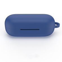 اشتري (Midnight Blue)Case For Huawei Freebuds SE Liquid Silicone Cover Soft Skin Protective Case Cover With Keychain Waterproof For Freebuds Se Case JIN في مصر