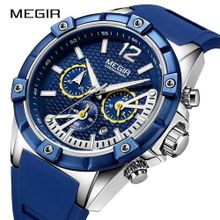 Buy Megir Mens Watches Quartz Watch Men Waterproof Sport Clock 2083. in Egypt
