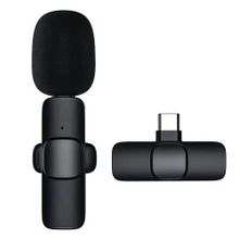 Buy K8 Professional Lapel Microphone Wireless Universal Recording Microphone Type-C in Egypt