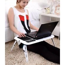 Buy Adjustable Laptop Desk With Cooling Fan in Egypt