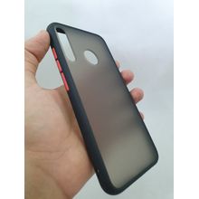 اشتري Huawei Y7P 2020 Slim Fit Silicone Cover With Soft Edges - Black في مصر