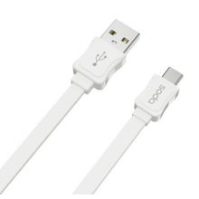 Buy Soda Cable Micro USB 2M -Fast Charge 5V / 2A .white in Egypt