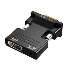 Buy HDMI Female To VGA Male Converter With Audio Cable in Egypt