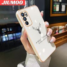 Buy JIUMOO OPPO Reno 6 5G Case Deer Pattern Back Cover in Egypt