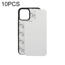 Buy 10 PCS 2D Blank Sublimation Phone Case For IPhone 13 Pro Max(Black) in Egypt