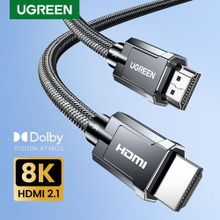 Buy Ugreen 8K HDMI 2.1 Certified Cable HighSpeed 4K 120Hz 48Gbps HDR 1M in Egypt