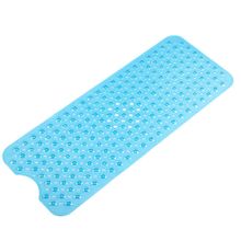 Buy Non-Slip Bath Mat, Extra Long Bath Mat with Suction Cup, Shower Mat for Kids Bathroom, Mold Resistant, Machine Washable in Egypt