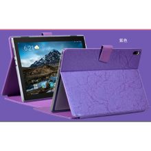 Buy For Lenovo TAB4 10 Plus Case PU Leather TPU Silicone Cover Case For Lenovo TAB 4 10 Plus TB X704N TB X704F Tablet Case+Gifts(Purple) in Egypt