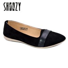 اشتري Shoozy Casual Slip On Ballerina  - Black في مصر