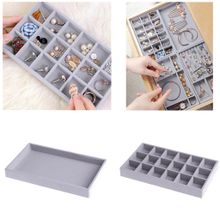 Buy 2pcs Jewelry Display Tray Drawer Organizer Bangles Storage Showcase in Egypt