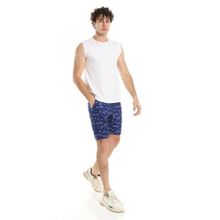 Buy Andora Tropical Shoes Casual Summer Shorts - Navy Blue in Egypt