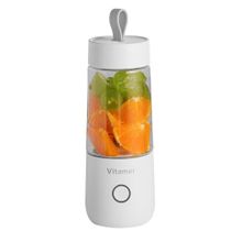 اشتري (white)Mini Portable Electric Vitamin Juice Cup Bottle Vitamer Fruit Juicer Charging Smoothie Maker Blender Machine For Dorm Travel RA في مصر