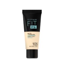 اشتري Maybelline New York Maybelline New York Fit Me Matte + Poreless 105 Natural Ivory في مصر