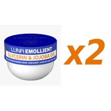 اشتري Luna Emollient Soft Cream Glycerin & Jojoba For Hand And Body- 50 Gm - 2 Pcs في مصر
