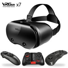 اشتري New Original VRGPRO X7 3D VR Standard Edition Game Virtual Reality Light Glasses Helmets Optional Controller في مصر