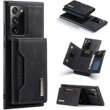 اشتري DG Ming Samsung Note 20 Ultra Premium Leather Phone Case Back Cover Wallet Card Holder Pocket في مصر