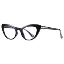 Buy Fashion Womens Computer Glasses Anti Blue Light Small Cateye Frames in Egypt