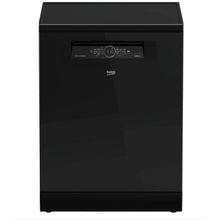 Buy Beko Dishwasher 15 Set 6 Programs Inverter Black Glass BDFN36531GB in Egypt