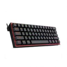 اشتري Redragon K617Fizz Wired RGB Gaming Keyboard, Mechanical- Red Switch في مصر