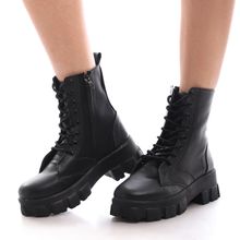 Buy Ice Club Casual Leather Comfy Ankle Boot - Black in Egypt