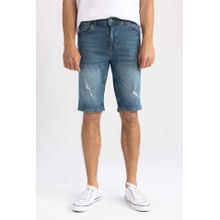 Buy Defacto Slim Fit Jeans Bermuda in Egypt