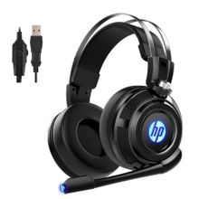 Buy HP H200S USB Virtual 7.1 Surround Gaming Headset – Blue LED Backlit With Mic.HP H200SGaming Headset in Egypt