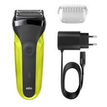 Buy Braun Series 3 300s Electric Shaver  For Men With 3 Flexible Blades - Green/Black in Egypt