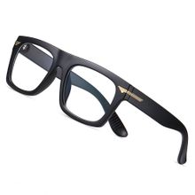 Buy Fashion Oversized Computer Glasses Thick-Rimmed Eyewear Square Frame in Egypt