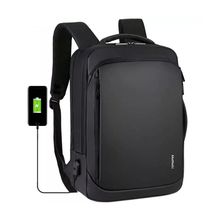 اشتري MEINAILI 1901 15.6-inch Business Waterproof Multifunction Laptop Backpack With USB Outport - BlackNew Male Business Travel Laptop Backpack With USB Charging Teenage School Bag Dual-use Water resistance Large Capacity Backpack Black في مصر