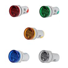 Buy 5x Digital  Round AC 12-500V Amp  LED Indicator Lamp in Egypt