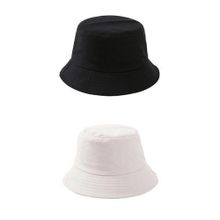Buy 2 Pcs Fashion Bucket Hat  Sun Hat Summer Anti UV Folding Basin in Egypt