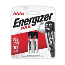 Buy Energizer 2 AAA Max Batteries 1.5 Volts E92-BP2Energizer 2 AAA Max Batteries 1.5 Volts E92-BP2 in Egypt