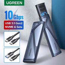 اشتري Ugreen NVMe And SA-TA M.2 SSD Enclosure 10Gbps USB C 3.2 Gen2 في مصر