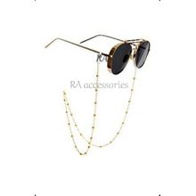 Buy RA accessories Women Eyeglasses Chain Metal Golden in Egypt