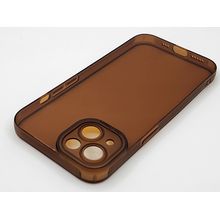 Buy Slim Silicone IPhone 13 (6.1 Inch) Case Ultimate Protection - Brown in Egypt