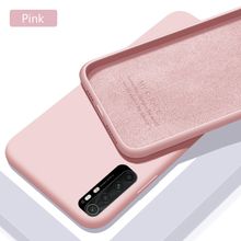 Buy Case For Xiaomi Mi Note 10 Lite Silicone Soft Rubber Shockproof Cover Casing -Pink in Egypt