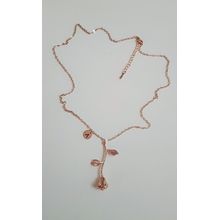 Buy Flower Necklace - Rose Gold in Egypt