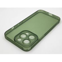 اشتري Slim Silicone IPhone 13 Pro Max Case Ultimate Protection - Green في مصر